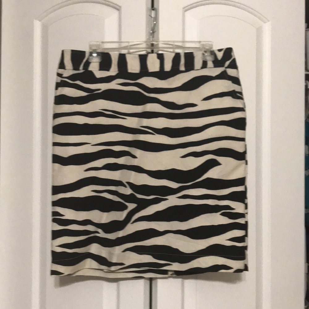 Zebra print Merona skirt
